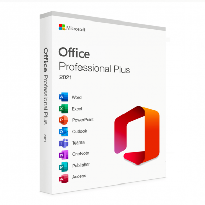 Microsoft Office 2021 Pro Plus (Word, Excel, PowerPoint, Outlook, ...)