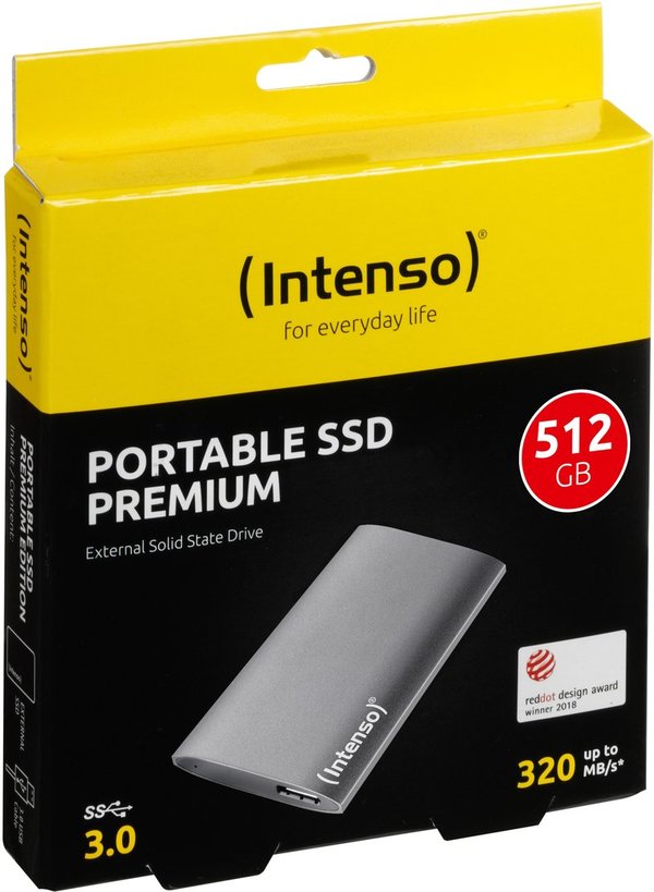Intenso portable SSD 512GB USB 3.2