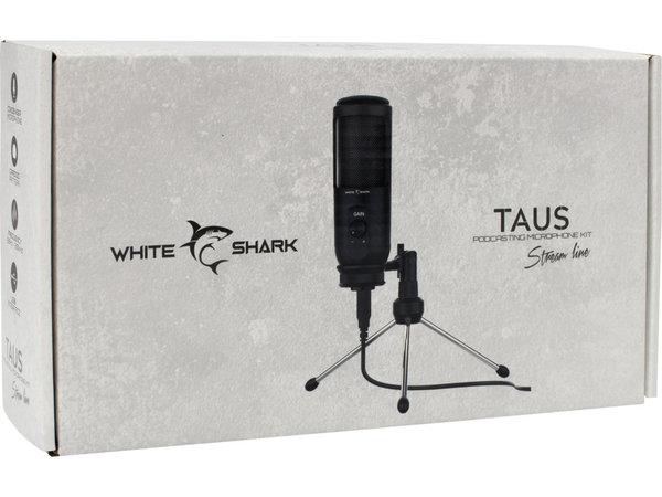 White Shark TAUS gaming microfoon